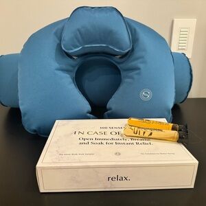 100 Senses Full Body Bath Float/ Pillow Duo